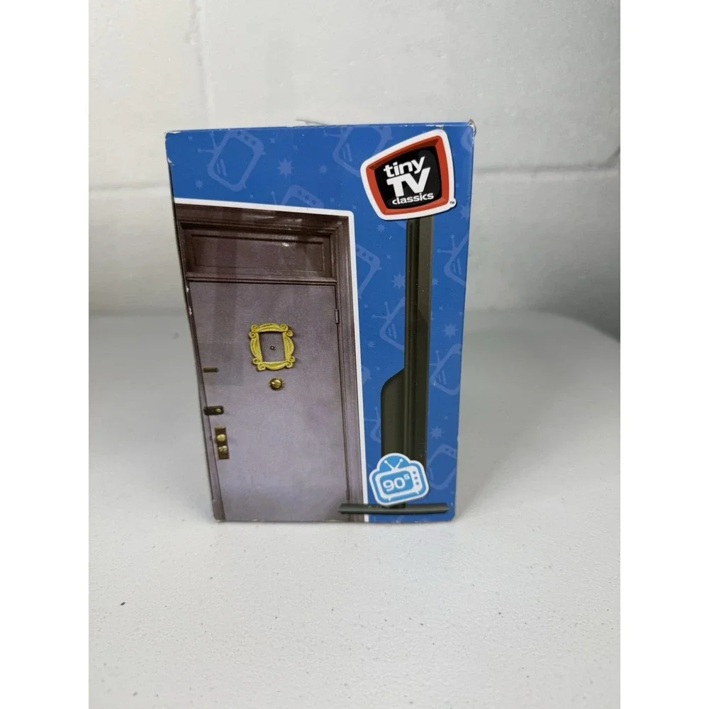 Tiny TV Classics Friends Clips Season 4 Real Working TV and Remote - Damaged Box